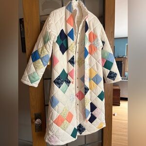 Yellow The Label Yllw Vera Quilted Coat Size S/M